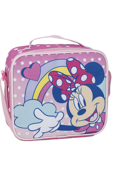 disney minnie Термо чанта за обяд на точки 22 см