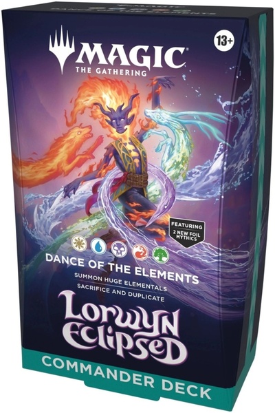 Magic The Gathering Lorwyn Eclipsed Pachetul de Cărți Commander Dansul Elemen...