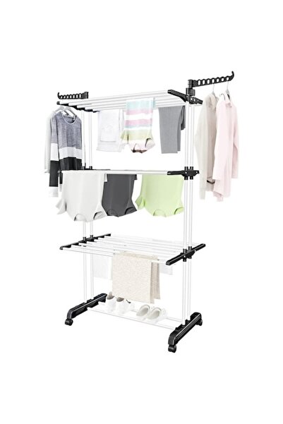 Ronyes Uscător de rufe, Ronyes ® Înălțime 170cm, Negru