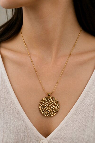 Monalisa Home Figured Anti-Tarnish Steel Adjustable Chain Luxury Necklace