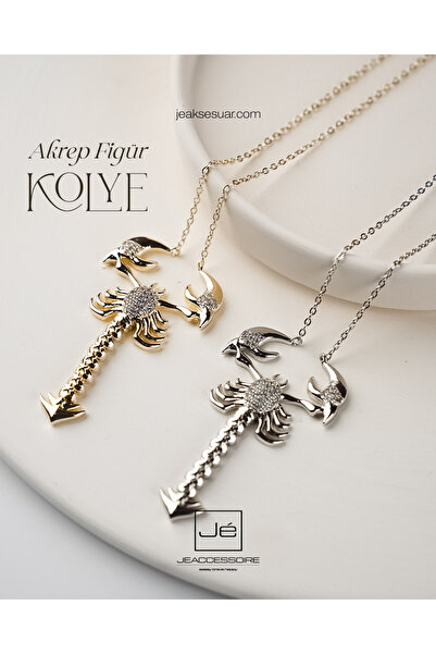 JEACCESSOIRE Akrep Figürlü Kolye