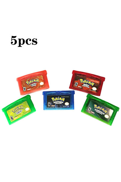 Choice3 بطاقات ألعاب بانداي 5 قطع لـ NDSL/GBM/GBASP GBA، كاسيت ألعاب كلاسيكي ...