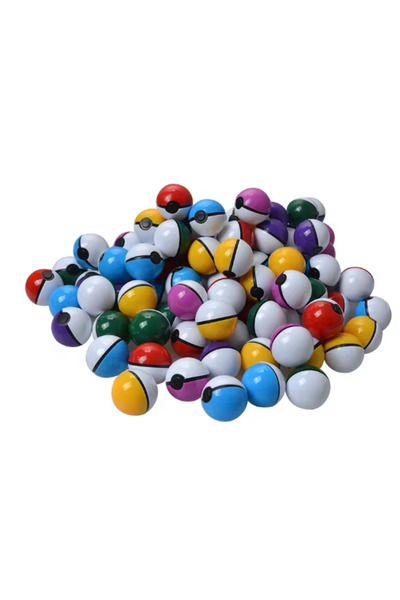 Choice5 3cm-40pcs random 20pcs 5CM Pokémon Poké Balls, 3CM Pokémon Anime Figu...