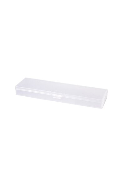 Choice S Simple Plastic Pencil Case S/M/L Frosted Stationery Storage Box Tran...