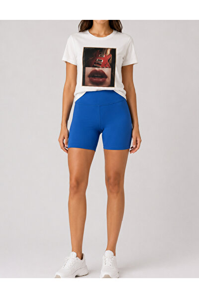 Evendi Short tights, Blue
