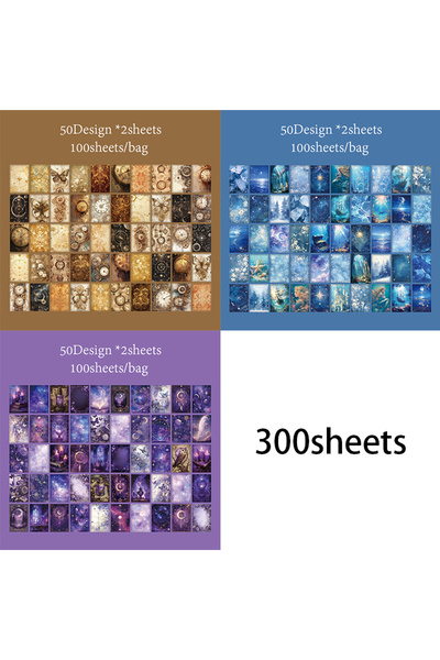 Choice S25621-456 Mr. Paper 300Pcs/bag DouDou Sticker Book Flashy Flow Series...