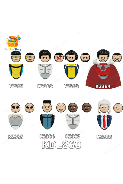 Choice7 KDL860 KDL860 مكعبات بناء كرتونية مجمعة، دمى، ألعاب، وهدايا تم جمعها ...