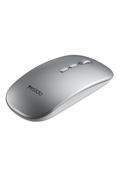 Yesido Ασύρματο ποντίκι (KB15) - 800/1200/1600DPI, Σύνδεση 2.4G - Ασημί, για ...