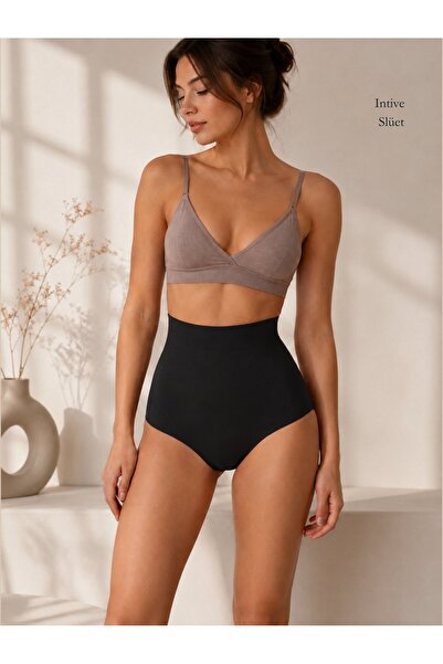 İntive Lingerie حزام خصر من السيليكون من باباتيا، مقطوع بالليزر، لا يترك أثرا...