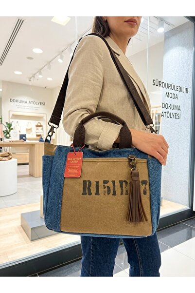 old cotton cargo Old Cotton Cotton Canvas Side Bag