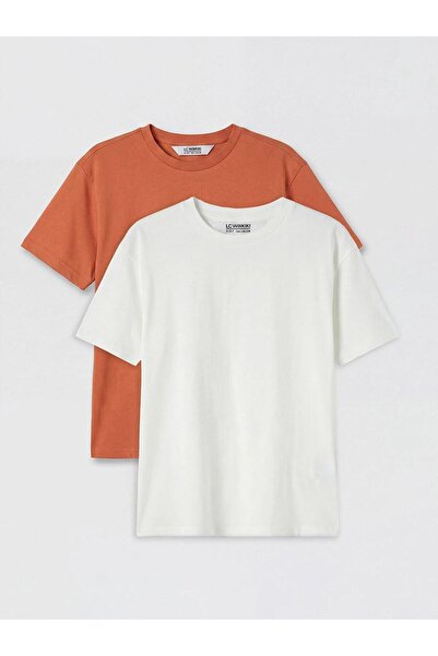LC Waikiki Crew Neck Boys' T-Shirt 2-Pack (S6)
