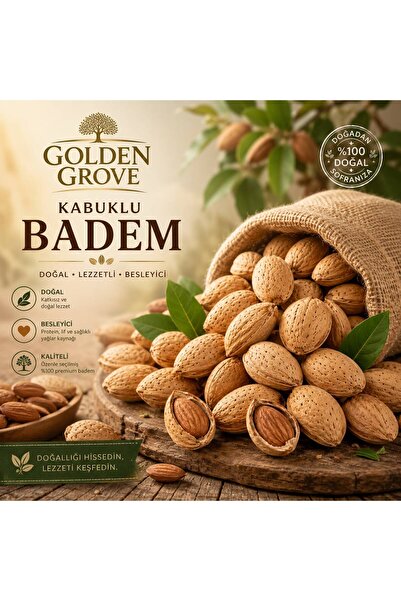Genel Markalar KABUKLU BADEM 500 GR