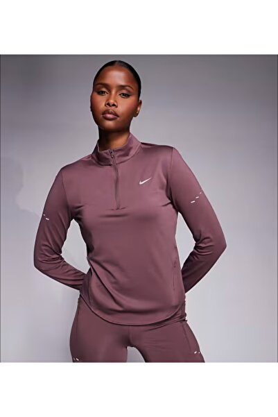 Nike Running Swift Dri-FIT yarım fermuarlı Swift Dri-FIT UV Hz Top Kadın Swea...