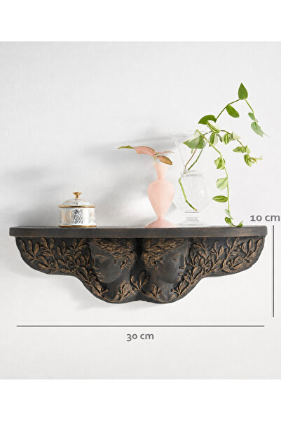 Yaratıcı sanatlar atölyesi Greek Bust Design Wall Shelf Wall Flower Holder My...