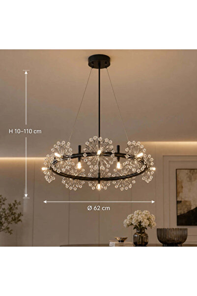 DIGITAL Merchandise Candelabru Cristal PETERHOF Magno, Diametru 62cm, 20X G4,...