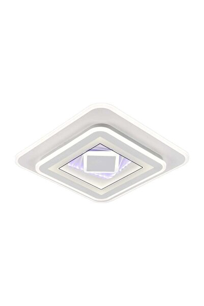 OEM Καθρέφτης DOLIA LED, 101W, 50x50cm, Ψυχρό/Ζεστό/Ουδέτερο φως, Λευκό