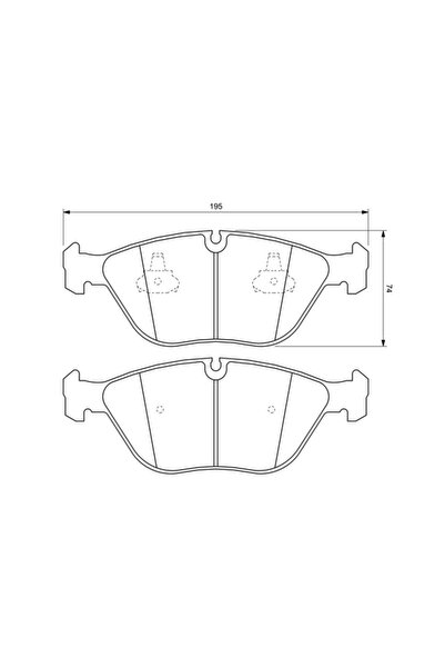 Bosch Set Placute Frana Frana Disc Audi A4 B5/A8 D2 Bmw 7/Z8 Roadster 1994-2009