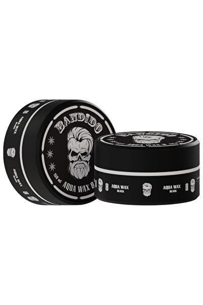 BANDİDO شمع تصفيف الشعر المائي من بانديدو رقم 8 بلادك أ Aqua Wax 8 Black - تث...
