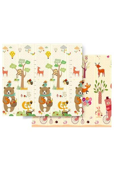 Rebel RBY-2200-3 Baby Play Mat, Animals, 200 x 180 cm, Multicolor