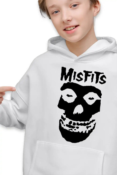OEM Misfits Fiend Skull Punk Kids Boys Sweatshirt