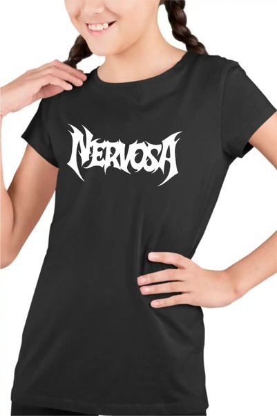 OEM Tricou Copii Fete Nervosa Trash Metal