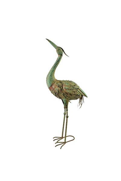 MONDEX Figurină metalică Cedric 40x20x75 verde 1 buc.