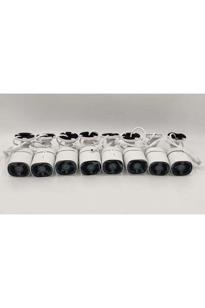 Jortan 85146POE48V-8 5MP PoE Security Camera System, 8-Port NVR with 8× 5MP P...