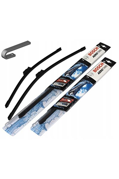 Bosch Комплект предни и задни чистачки Aerotwin Plus, 60x45x35 см, черни, за ...