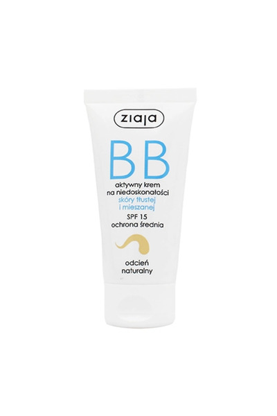 Ziaja BB Cream pentru ten gras și mixt SPF 15 50 ml