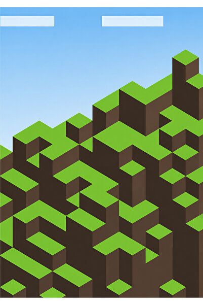 Strigo Caiet școlar STRIGO, Minecraft, A4, dictando, 60 file, hârtie 70g FSC,...