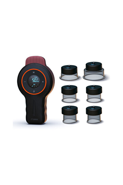 AcronicPro Dispozitiv de vacuum, Set de 6 ventuze, Multifuncțional, Ventuze e...