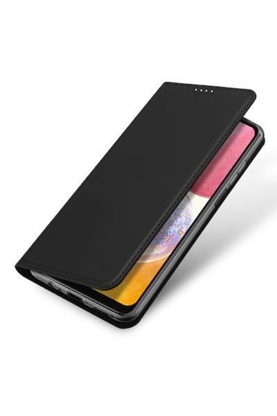 bzstore Husă tip carte pentru Samsung Galaxy A14, Negru, BzStore, închidere m...