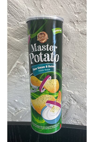 master Potato Glutensiz Soğanlı Ekşi Kremalı Cips 110gr
