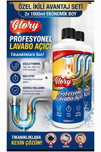 Profesyonel Lavabo Açıcı 1000 ml