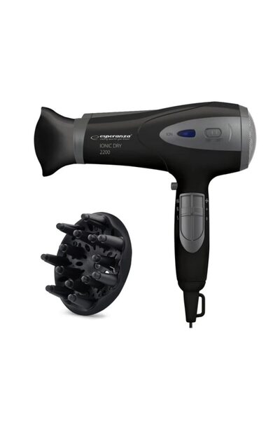 Generic Uscator de par 2200W, 3 trepte temperatura, 2 viteze, ionizare, aer r...