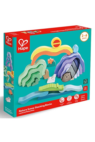 Hape Blocuri de stivuire, Hape, 22 buc