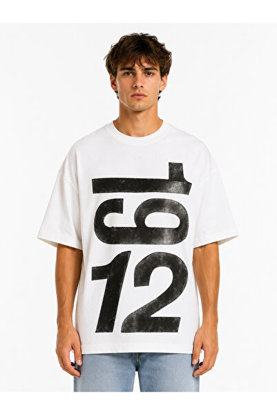 Compostela Unisex Women's Men's 1912 Vintage Design Printed Oversized Thick F...