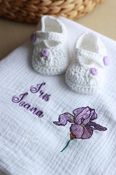 Flowers of Soul Trusou pentru botez – Iris