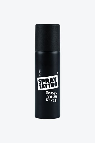 ONE SPRAY TATTOO Geçici Dövme Spreyi Siyah 50 ml