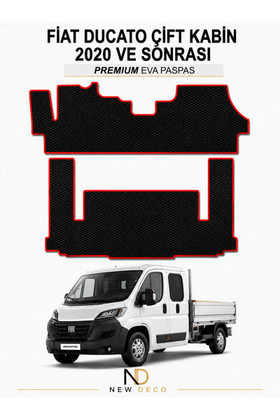 NEW DECO FİAT DUCOTO ÇİFT KABİN 2020 VE SONRASI Yeni Nesil Hücreli Eva Paspas...