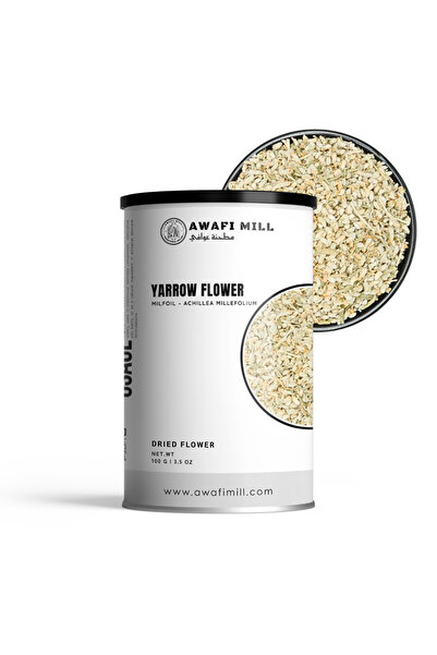 AWAFI MILL Yarrow Flowers 100 g Biranjasif | Milfoil | Achillea millefolium