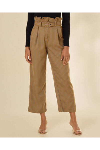 REDTAG Women Brown Waist Trouser