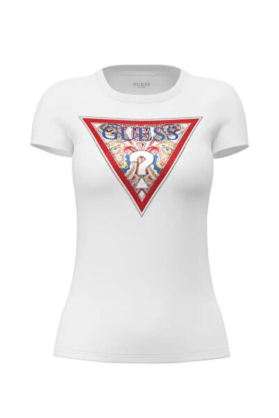 Guess Paisley Women's Slim Fit T-Shirt