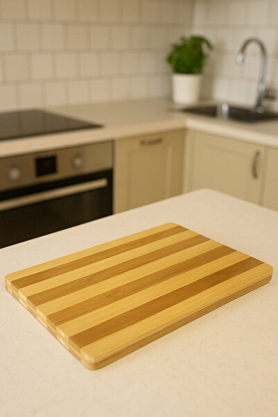 CATEKSSS Bamboo Cutting Board - Bamboo Cutting Board 30 cm X 20 cm Cutting Bo...