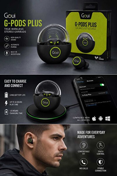 GOUİ G pods plus سماعة ايربودز جي بودز بلس قوي