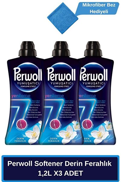 Perwoll Softener Derin Ferahlık 1,2L X3 ADET