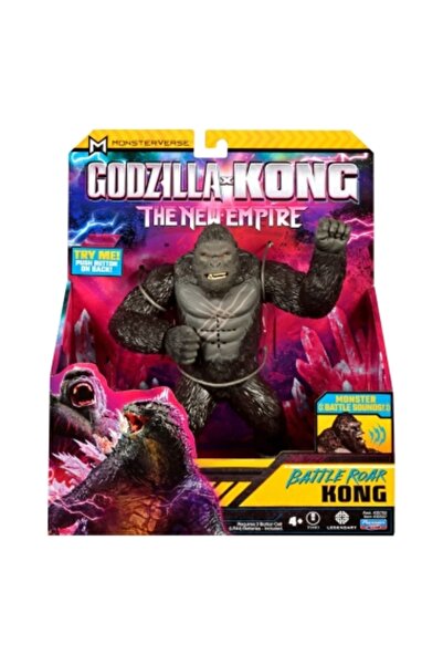 Playmates Godzilla x Kong: Noul Imperiu Figurină articulată Kong cu urlet de ...