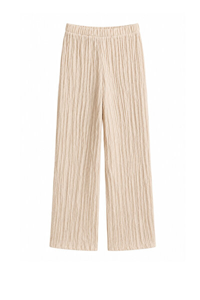 Albie Women's Trousers Casual Stylish Elastic Waist Knitted Fabric