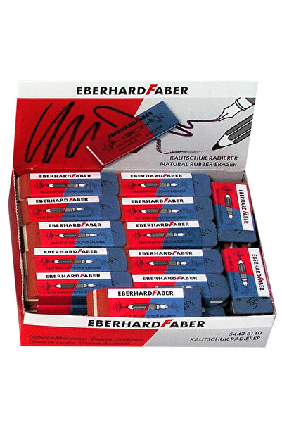 OEM Γόμα Faber πακ=40τεμ Δίχρωμη Faber 5854-43