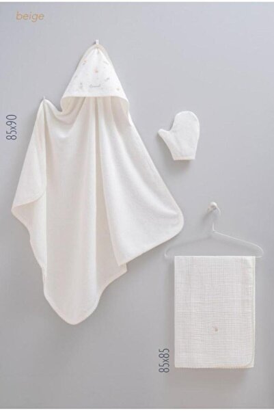 Caramell طقم مناشف قطنية 100% بيج CRML.HTK2548.BEJ
